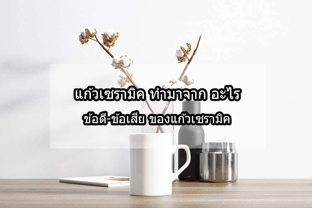 แก้วเซรามิค ทํามาจาก อะไร? ข้อดี-ข้อเสีย ของแก้วเซรามิค